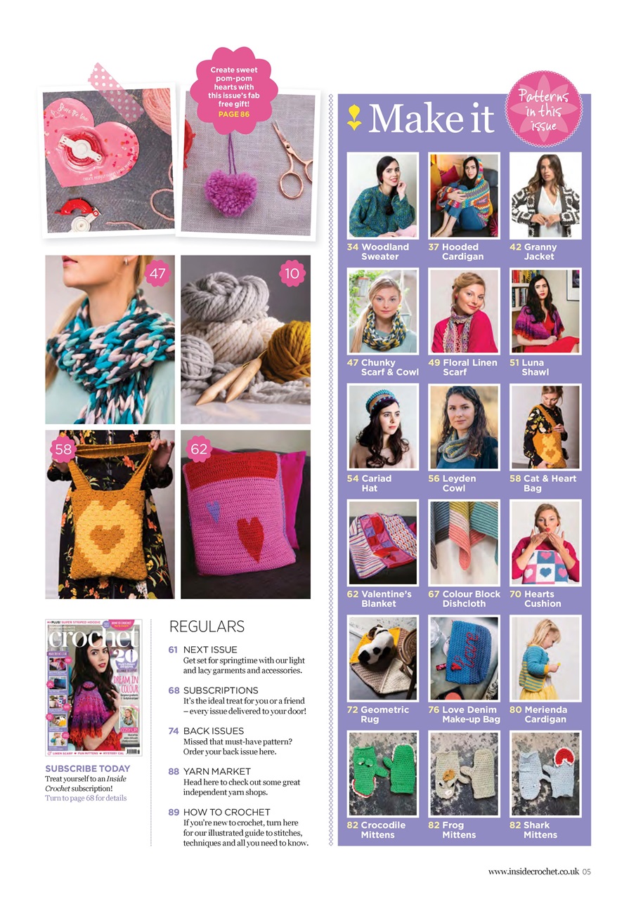 Inside Crochet Preview Pages