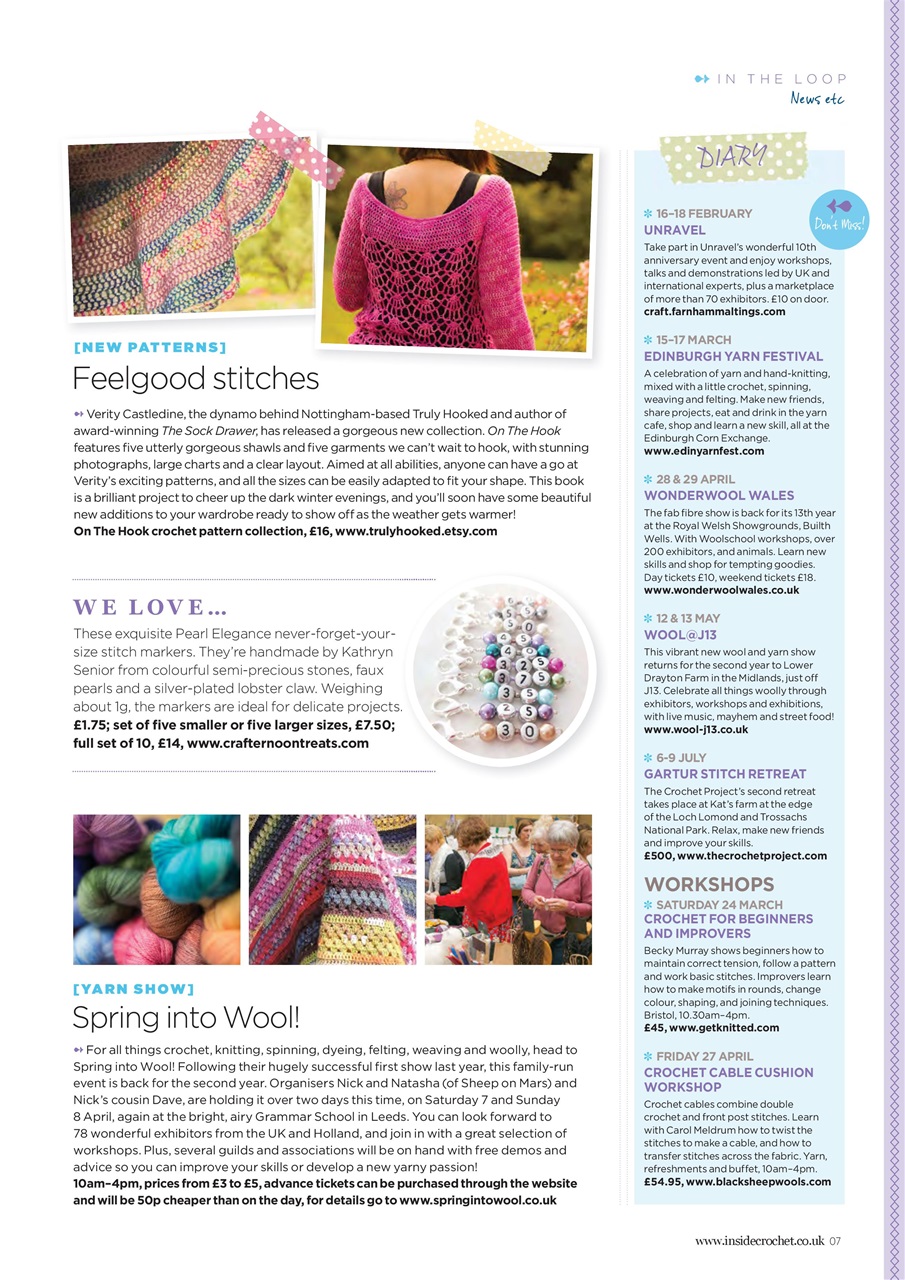 Inside Crochet Preview Pages