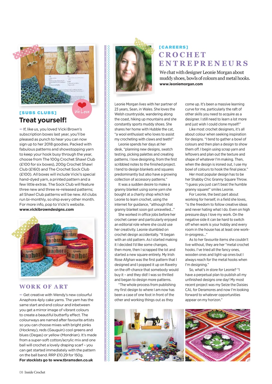 Inside Crochet Preview Pages