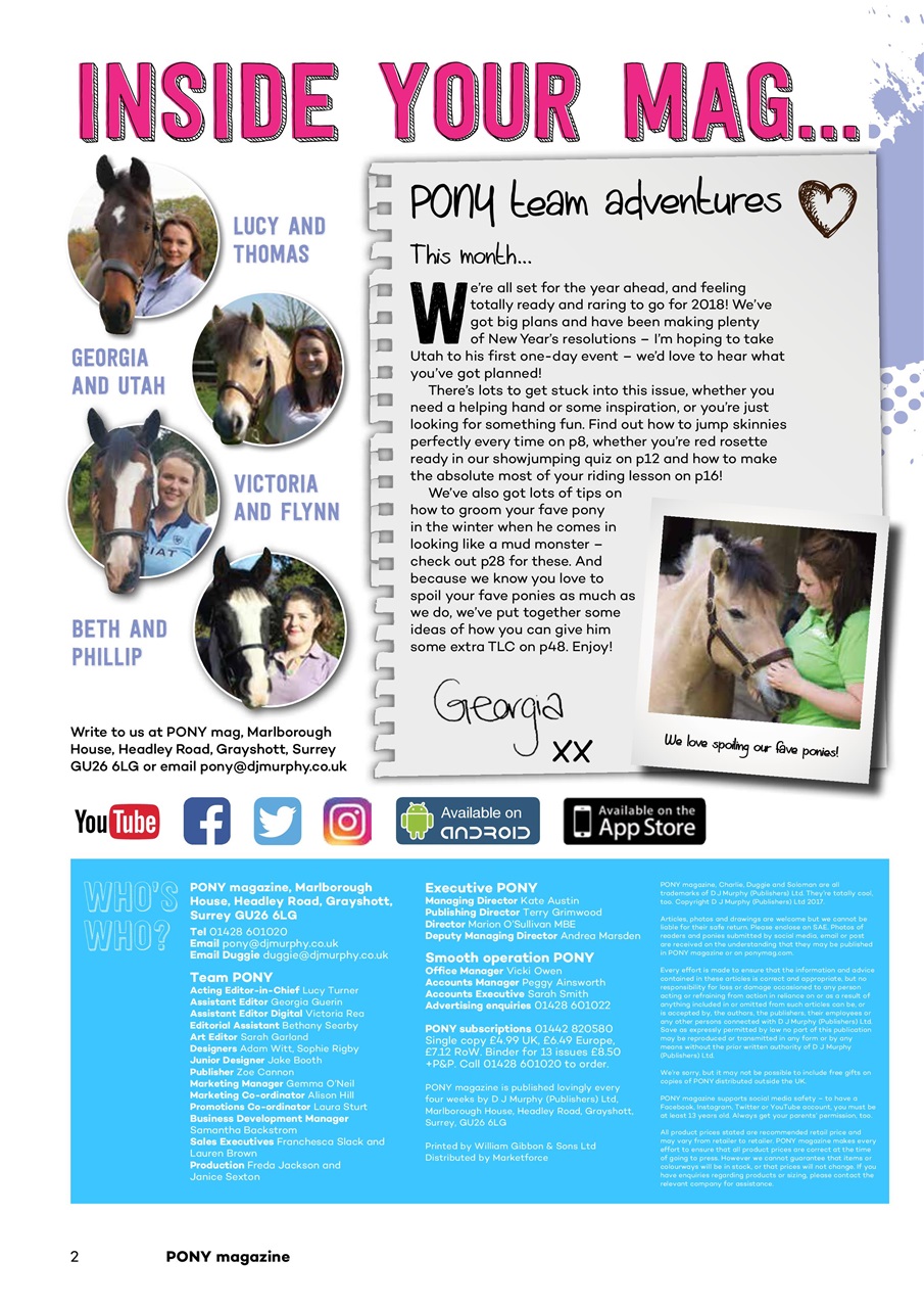 Pony Magazine Preview Pages