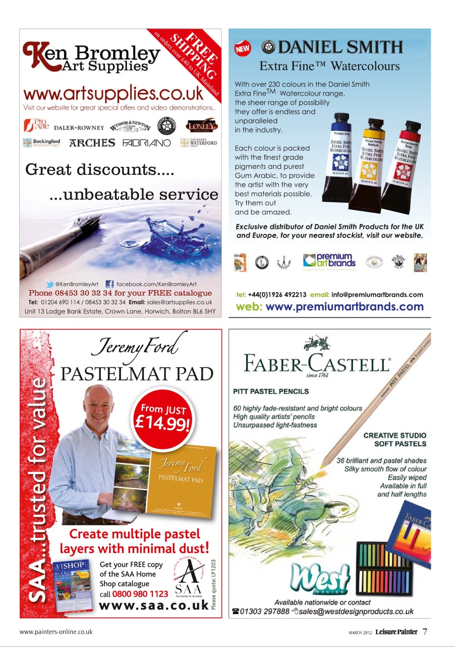 Leisure Painter & The Artist Preview Pages