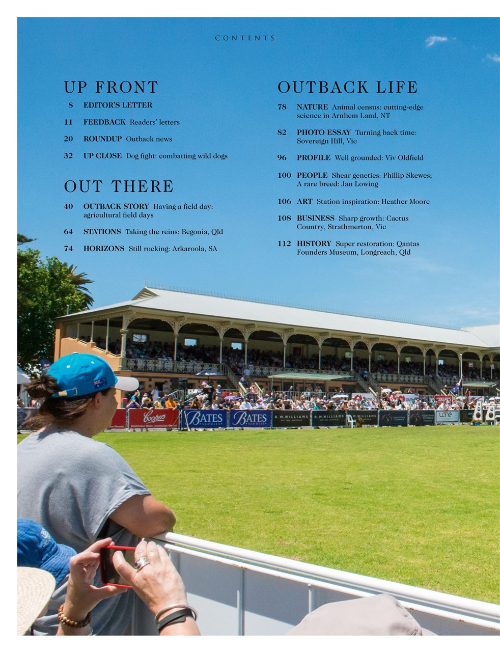 OUTBACK Magazine Preview Pages