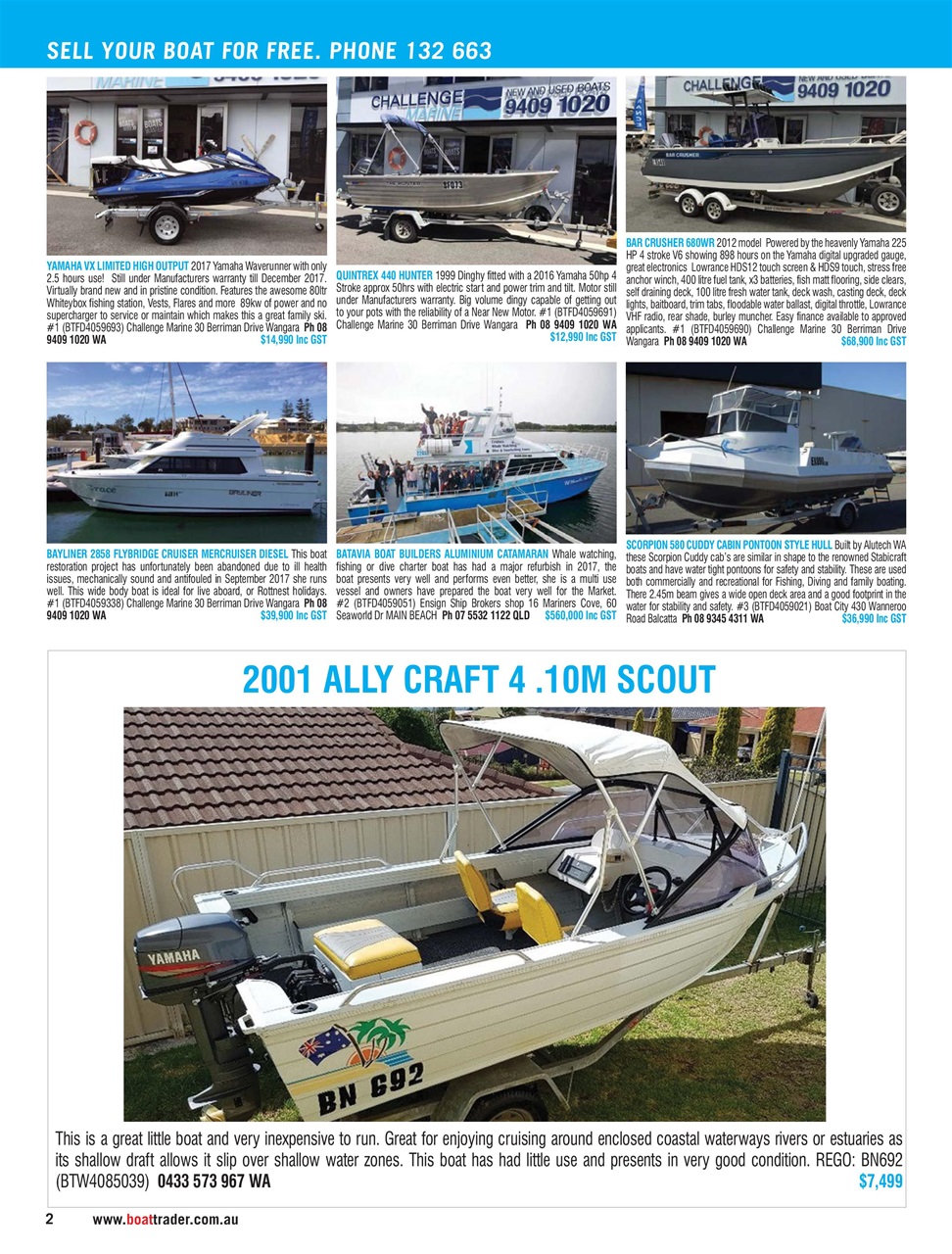 Boat Trader Australia Preview Pages