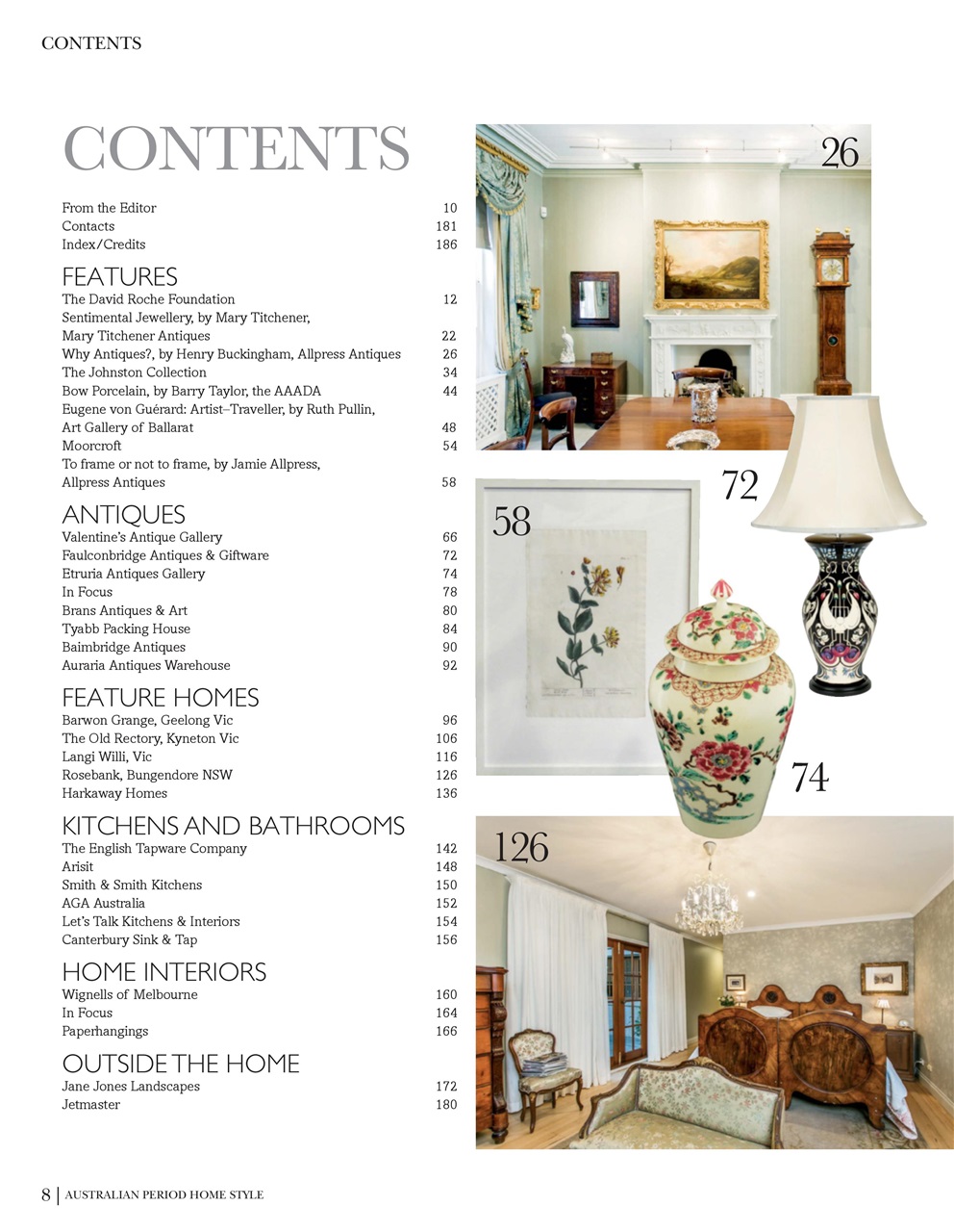 Period Style Preview Pages