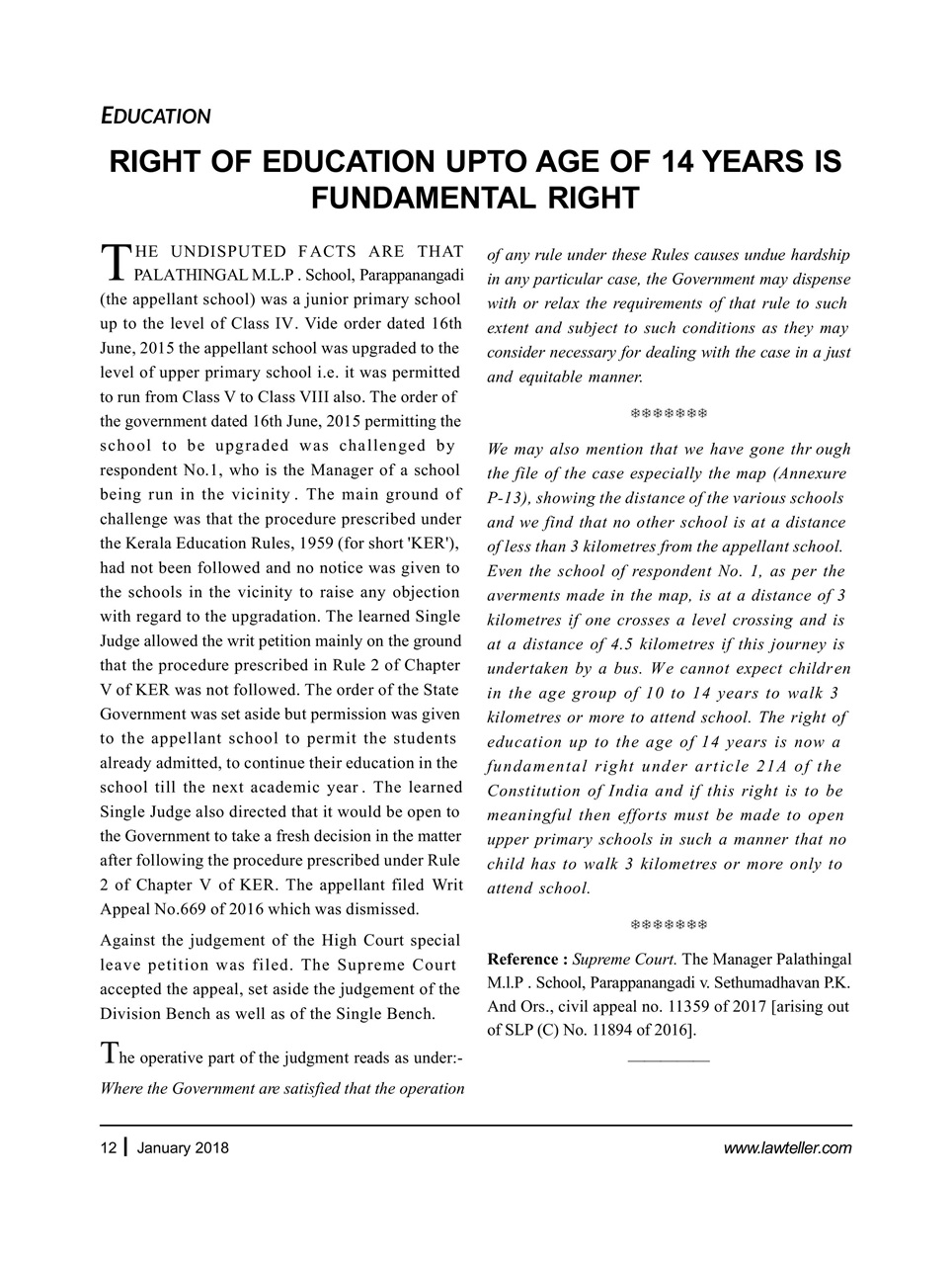 Lawteller – A Legal Awareness Magazine Preview Pages