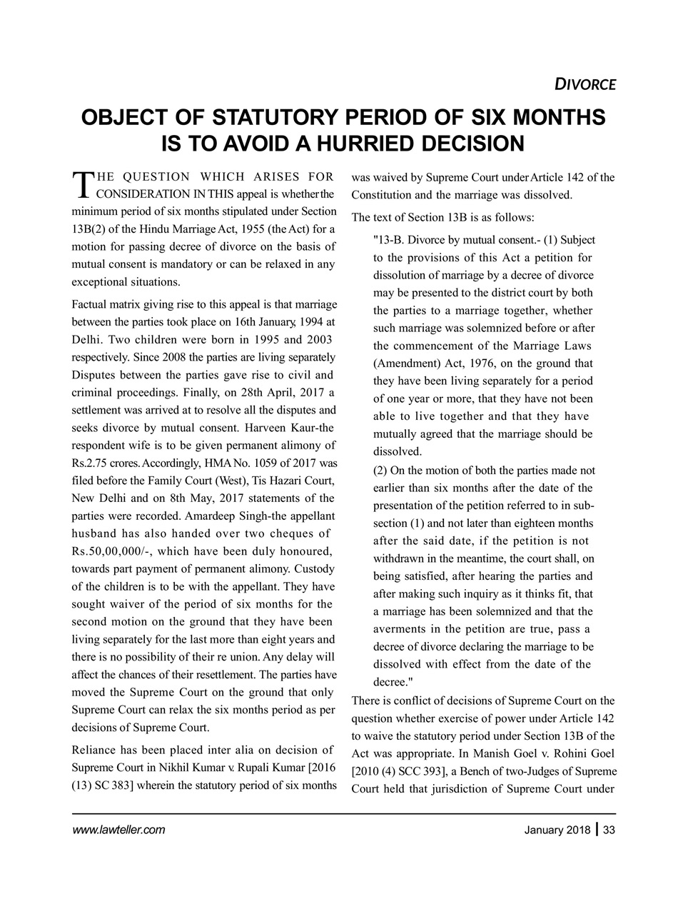 Lawteller – A Legal Awareness Magazine Preview Pages