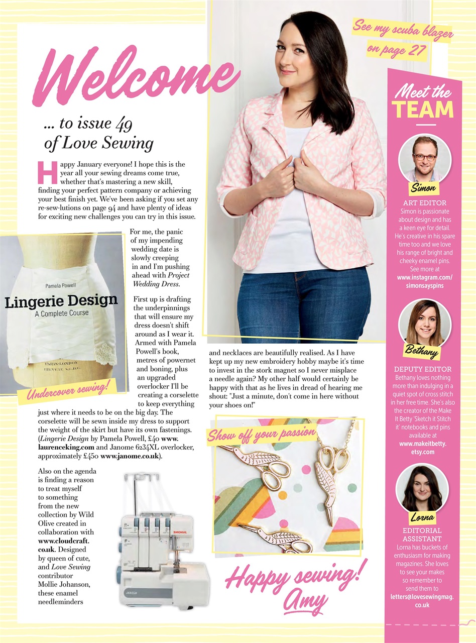 Love Sewing Preview Pages