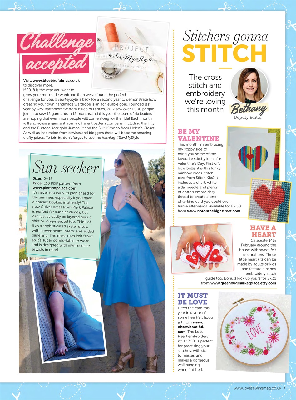 Love Sewing Preview Pages