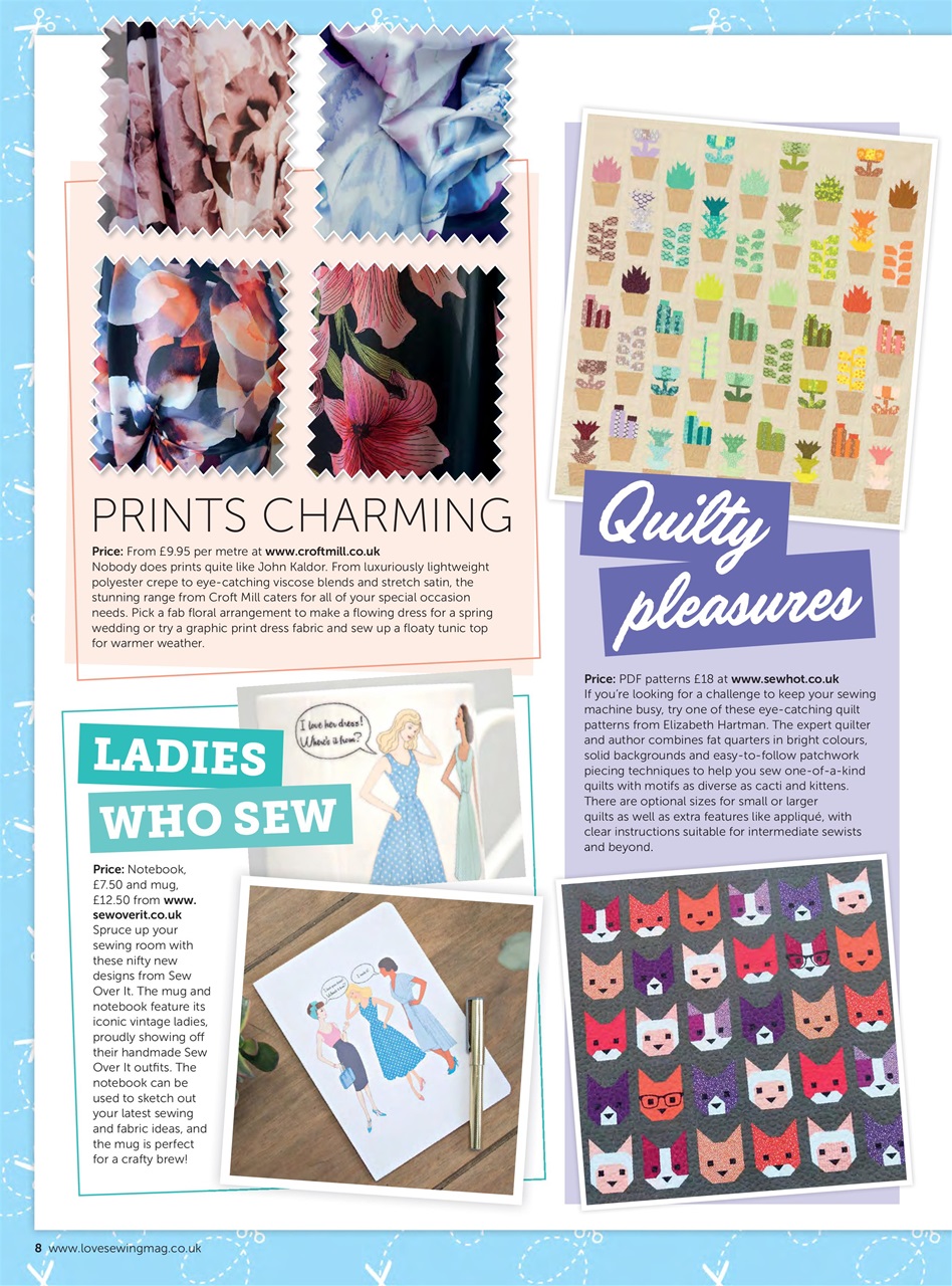 Love Sewing Preview Pages