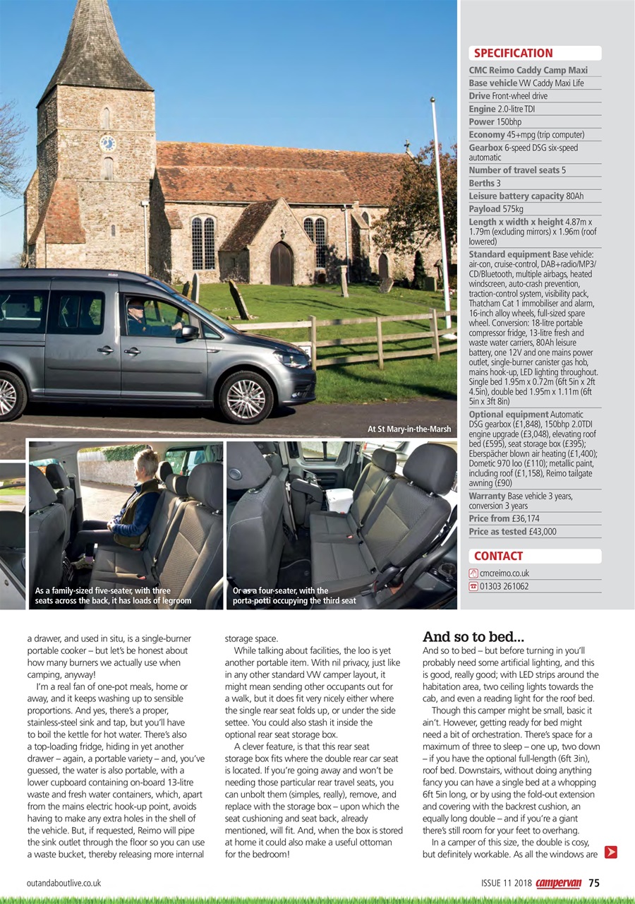 Campervan Preview Pages