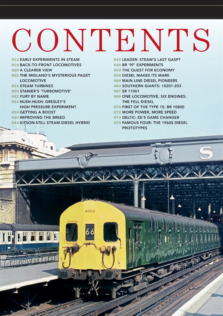 Rail Express Preview Pages