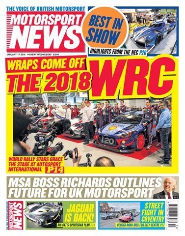 Motorsport News issue 17th January 2018