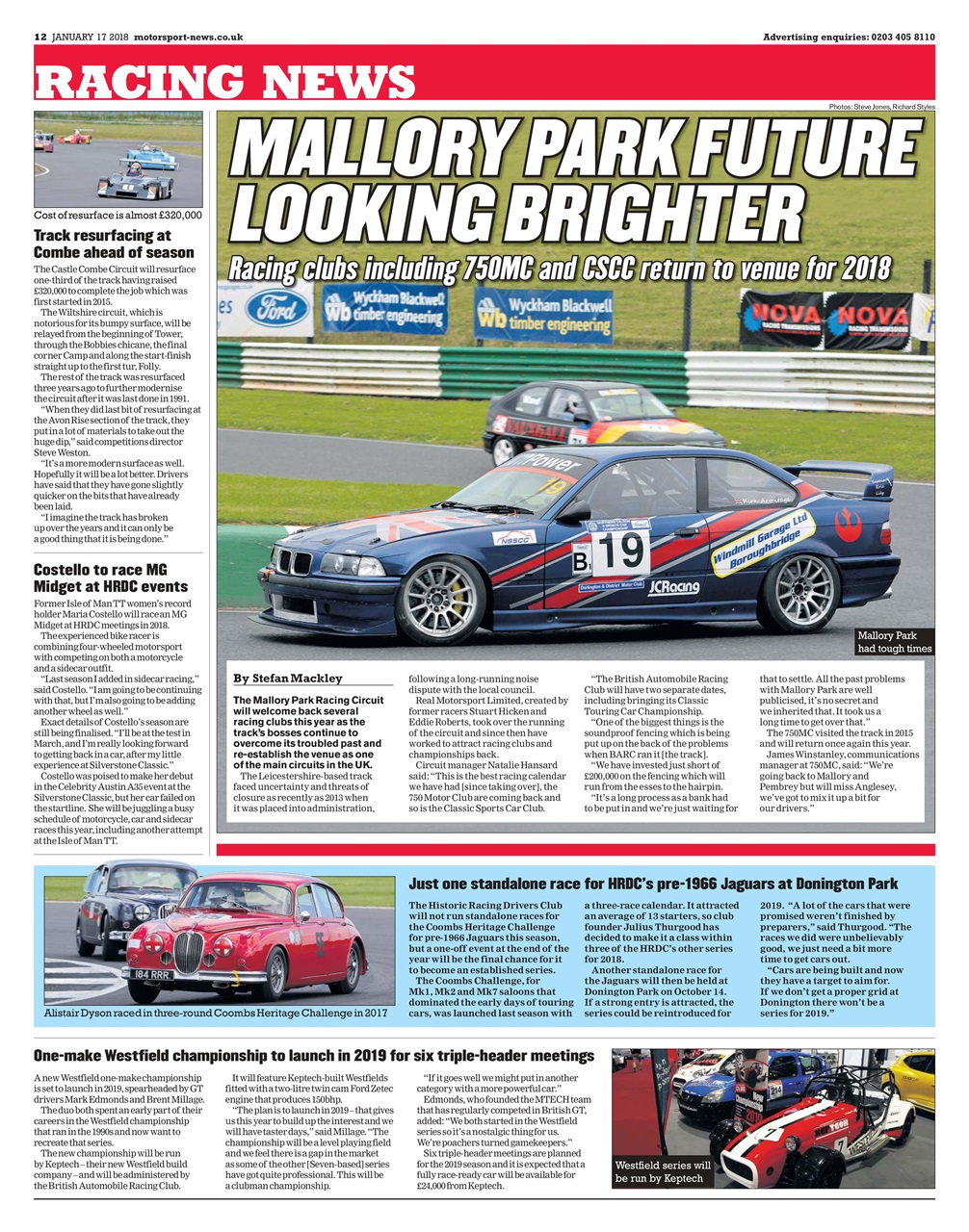 Motorsport News Preview Pages