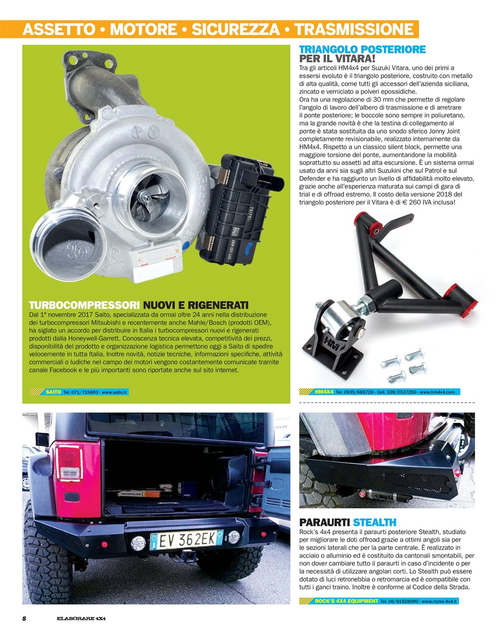 Elaborare 4x4 Preview Pages