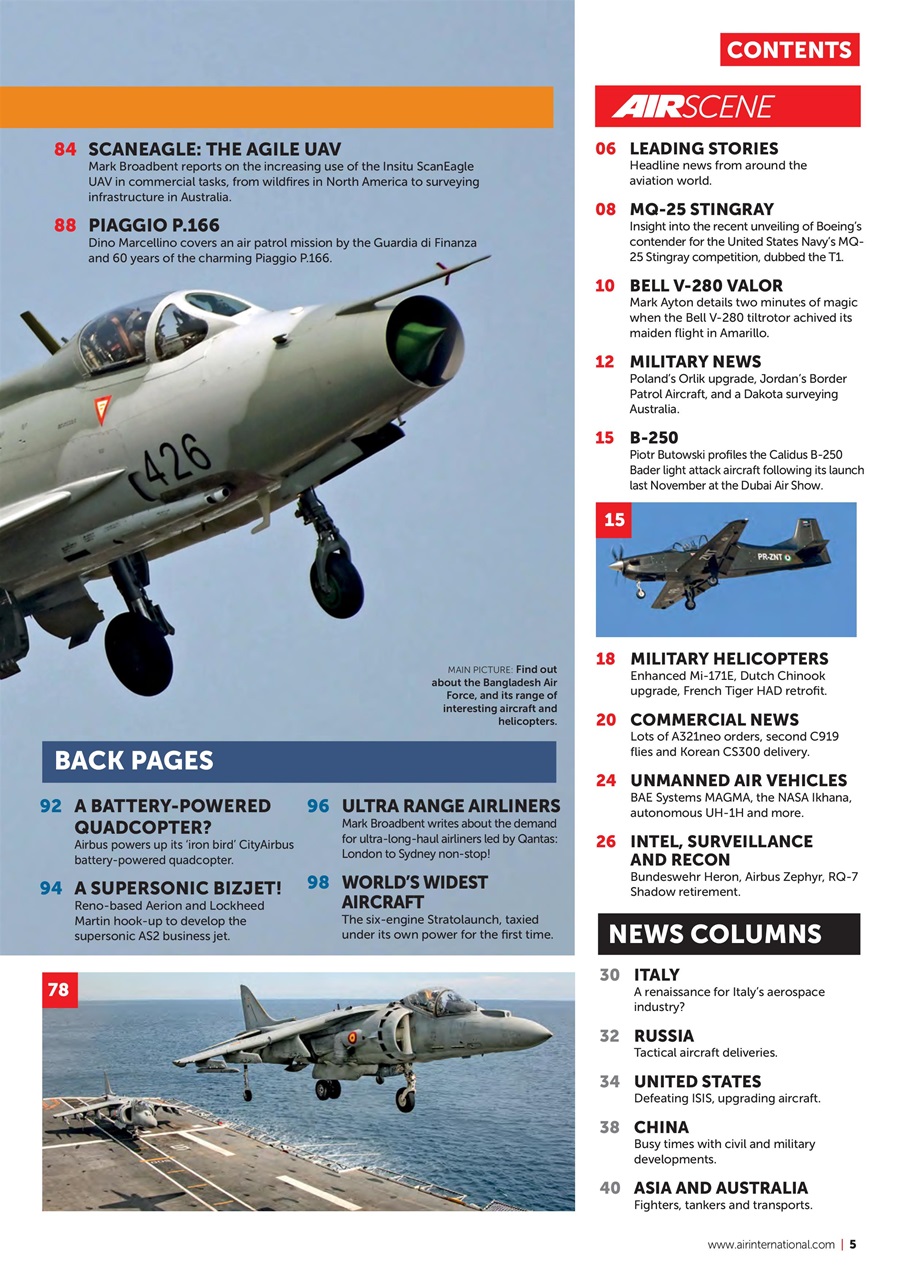 AIR International Preview Pages