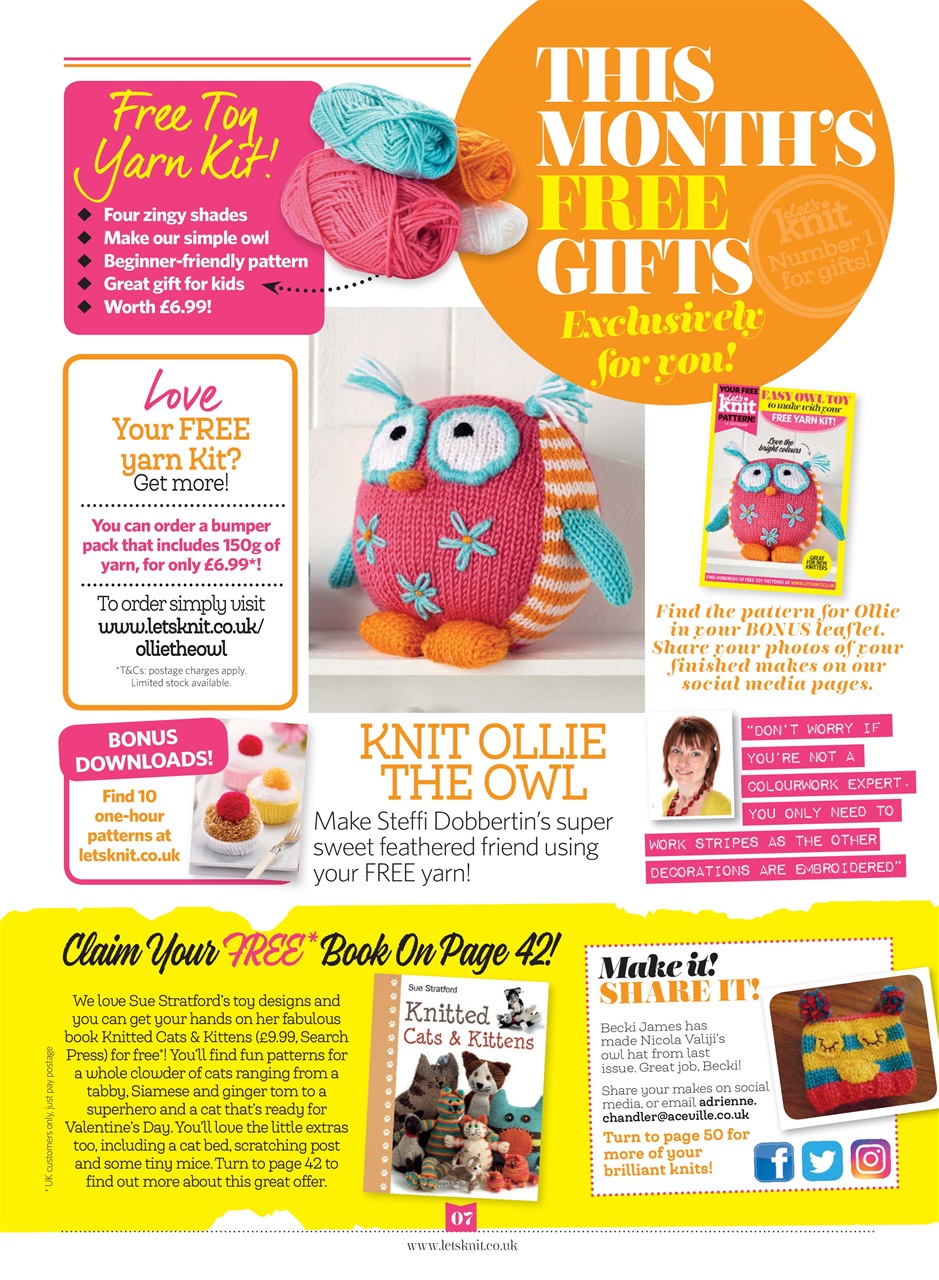 Let's Knit Preview Pages