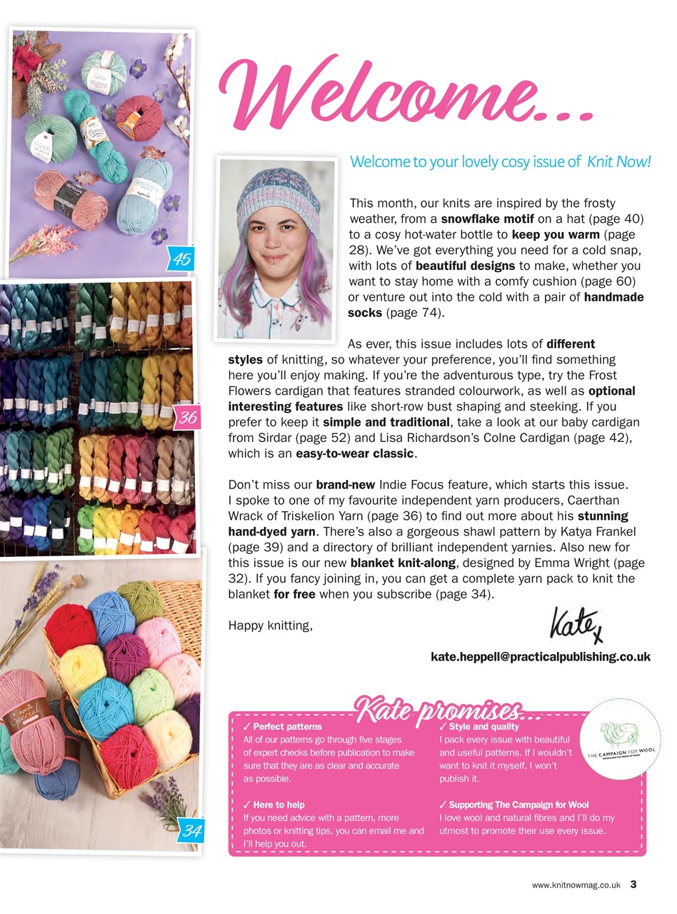 Knit Now Preview Pages