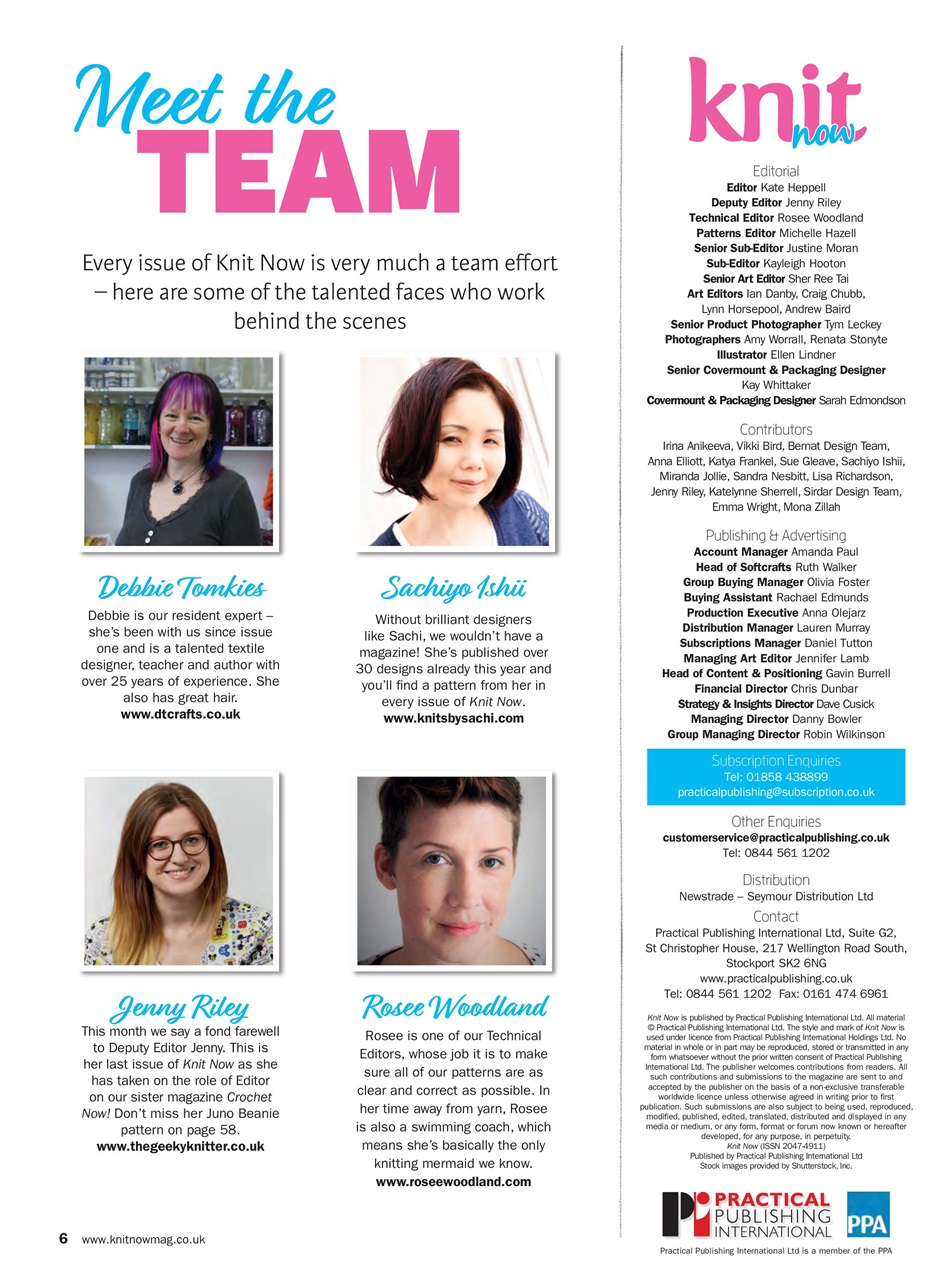 Knit Now Preview Pages