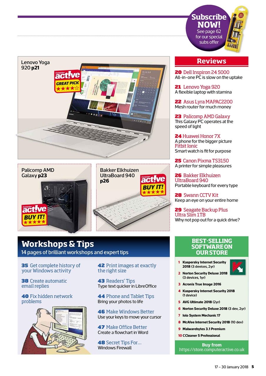 Computer Active Preview Pages