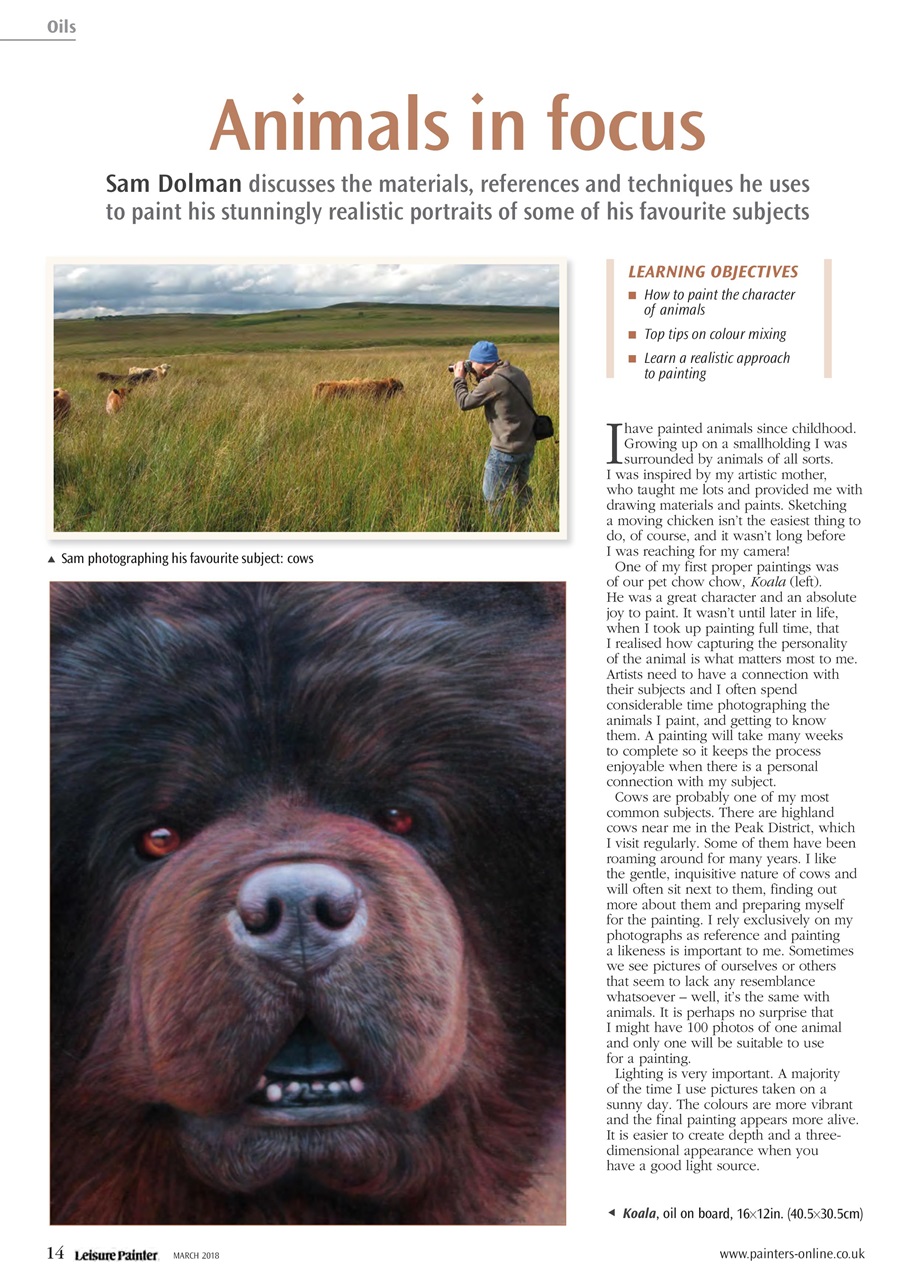 Leisure Painter & The Artist Preview Pages