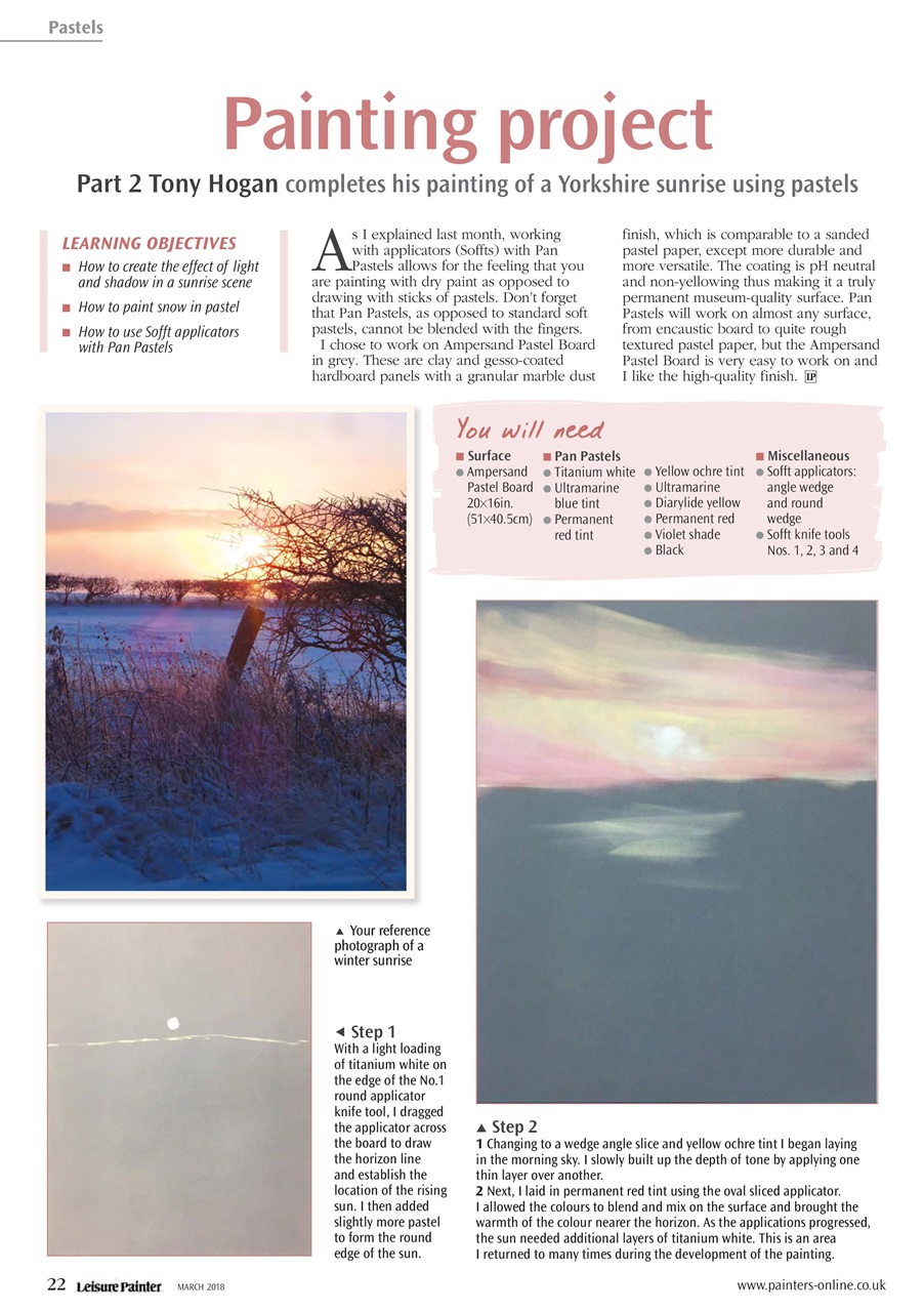 Leisure Painter & The Artist Preview Pages