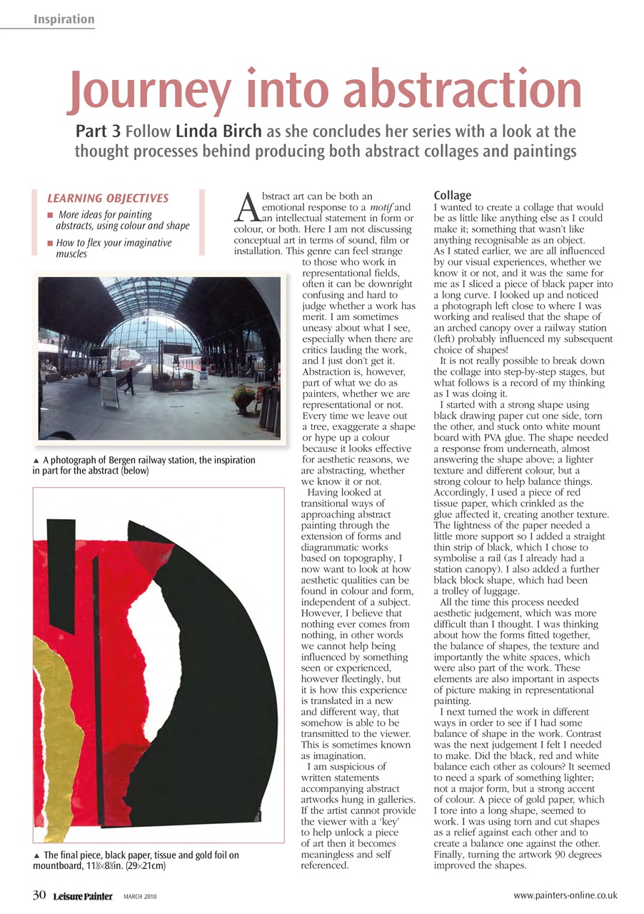 Leisure Painter & The Artist Preview Pages