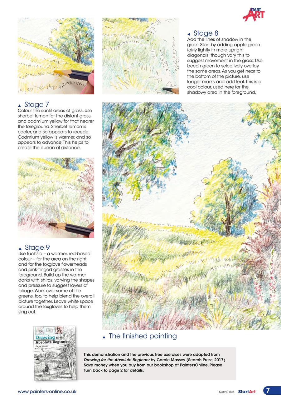 Start Art Preview Pages