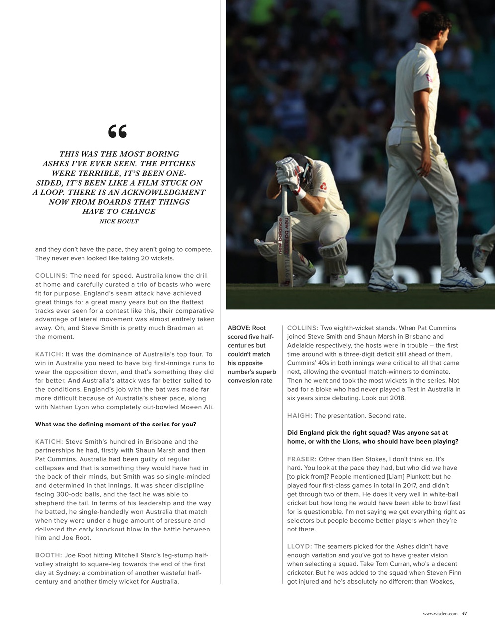 Wisden Cricket Monthly Preview Pages