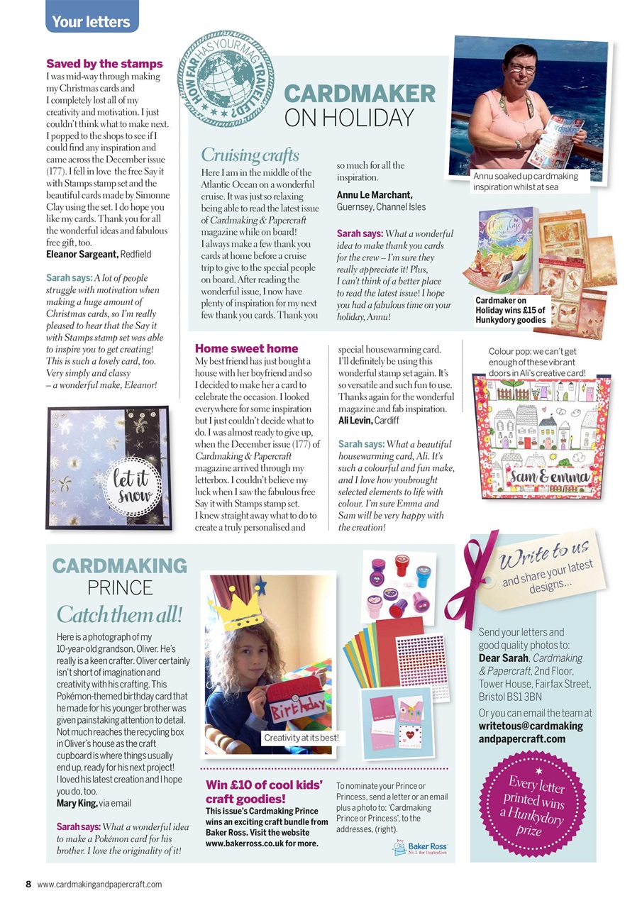 Cardmaking & Papercraft Preview Pages