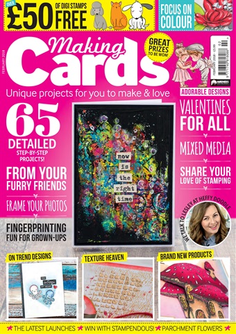Making Cards & Papercraft issue February 2018