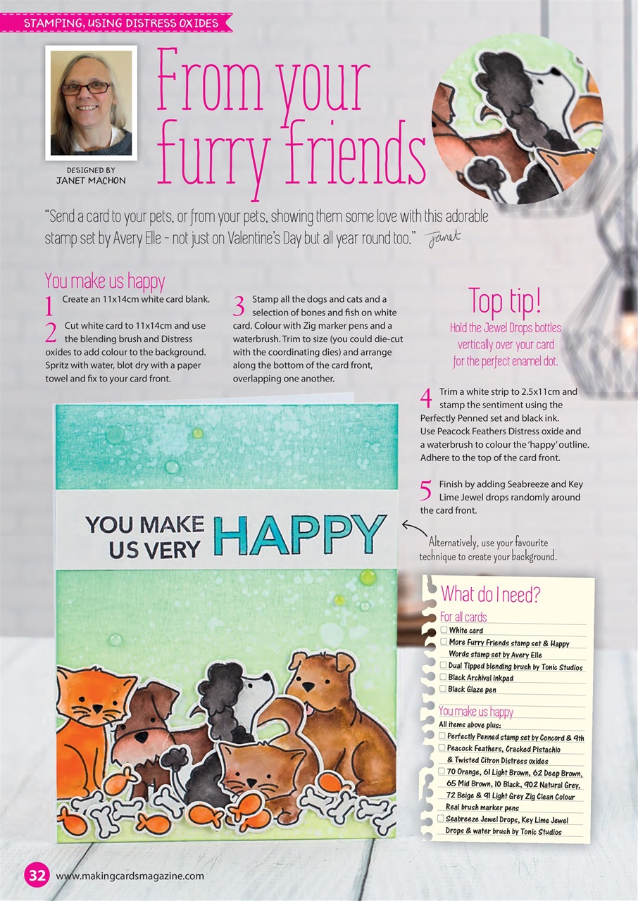 Making Cards & Papercraft Preview Pages