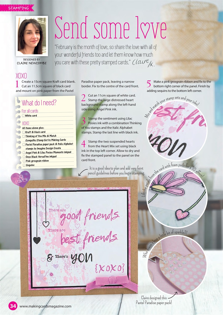 Making Cards & Papercraft Preview Pages