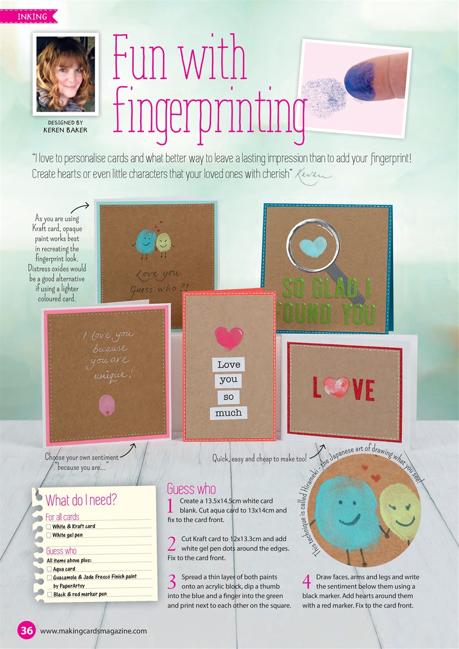 Making Cards & Papercraft Preview Pages