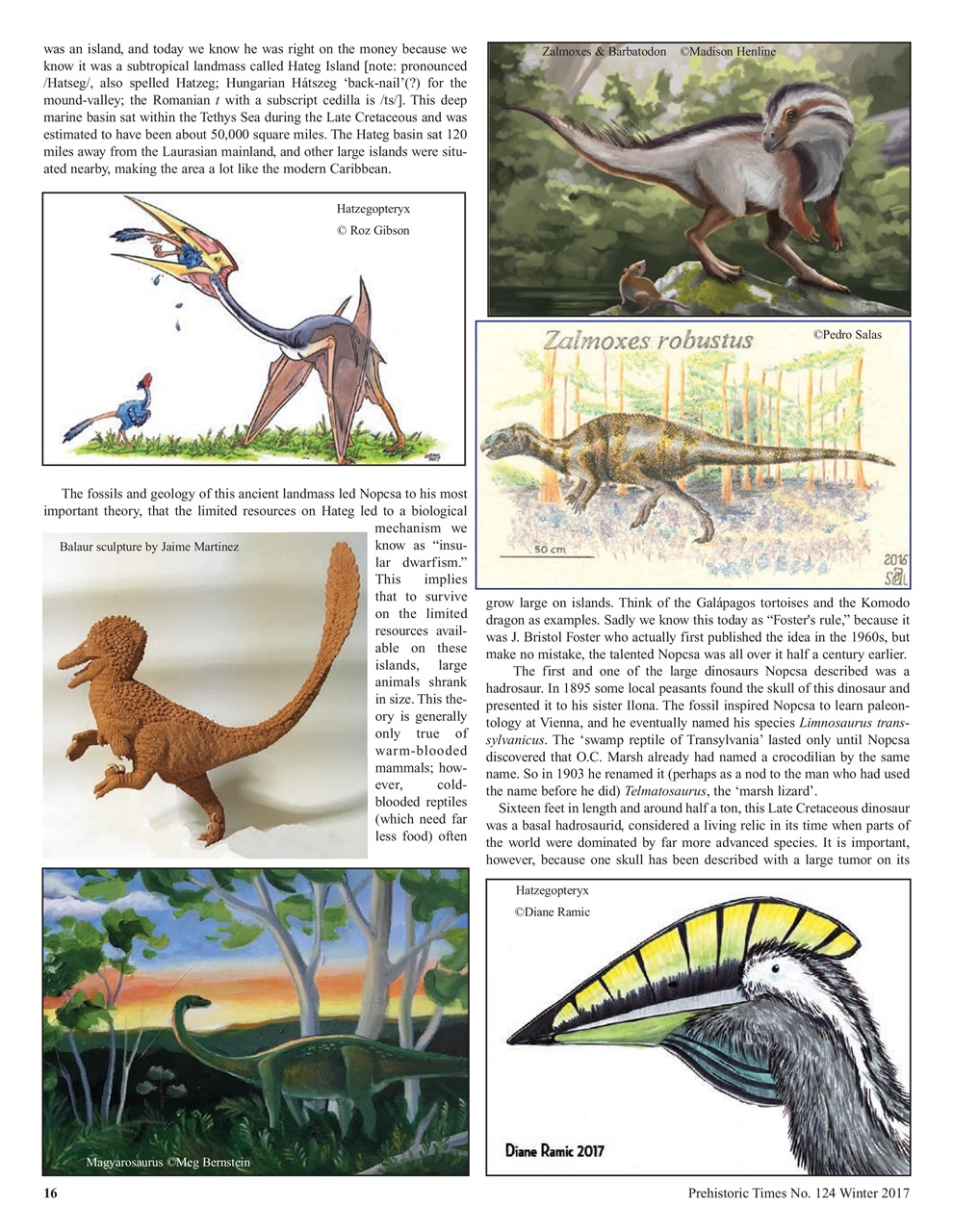 Prehistoric Times Preview Pages