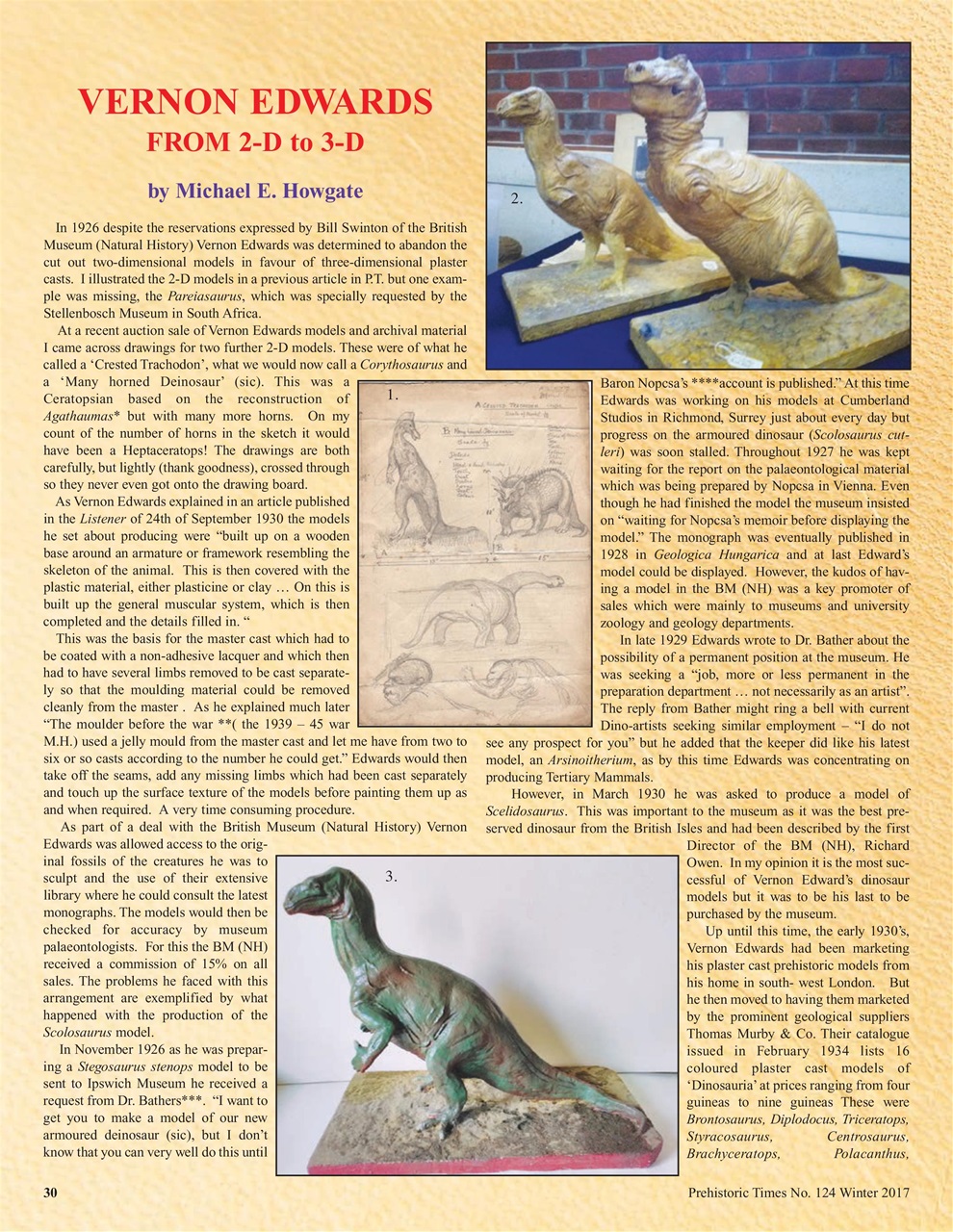 Prehistoric Times Preview Pages