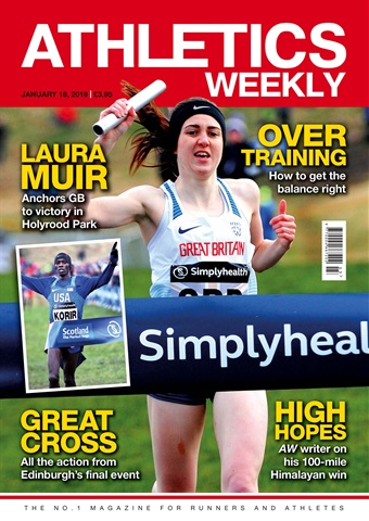 AW – Athletics Weekly Magazine issue Jan 18, 2018