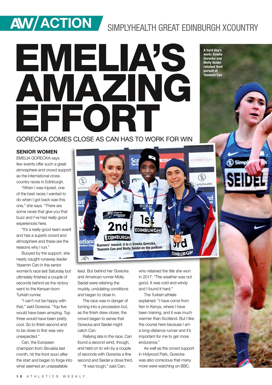 AW – Athletics Weekly Magazine Preview Pages