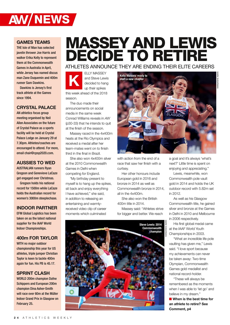 AW – Athletics Weekly Magazine Preview Pages