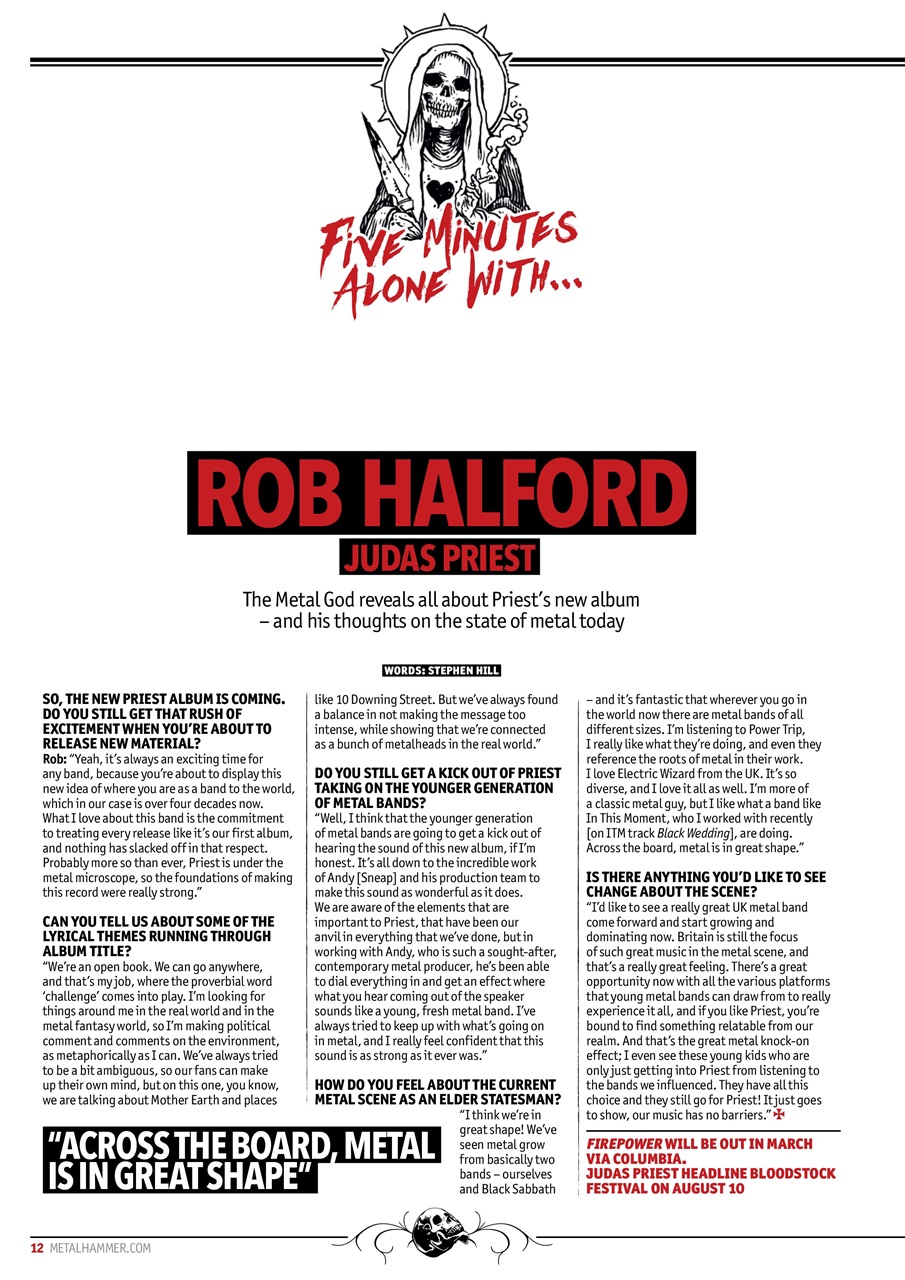 Metal Hammer Preview Pages