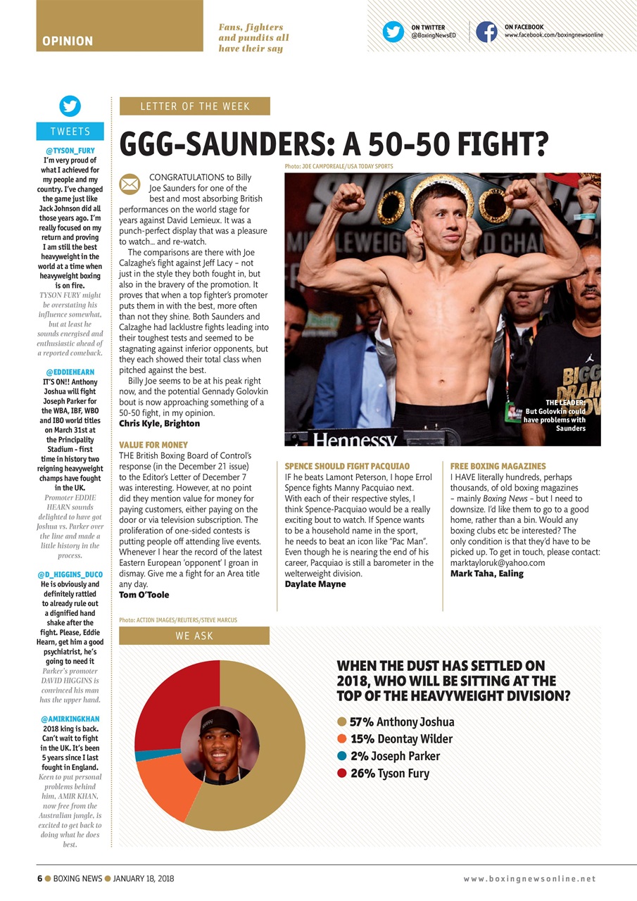 Boxing News Preview Pages