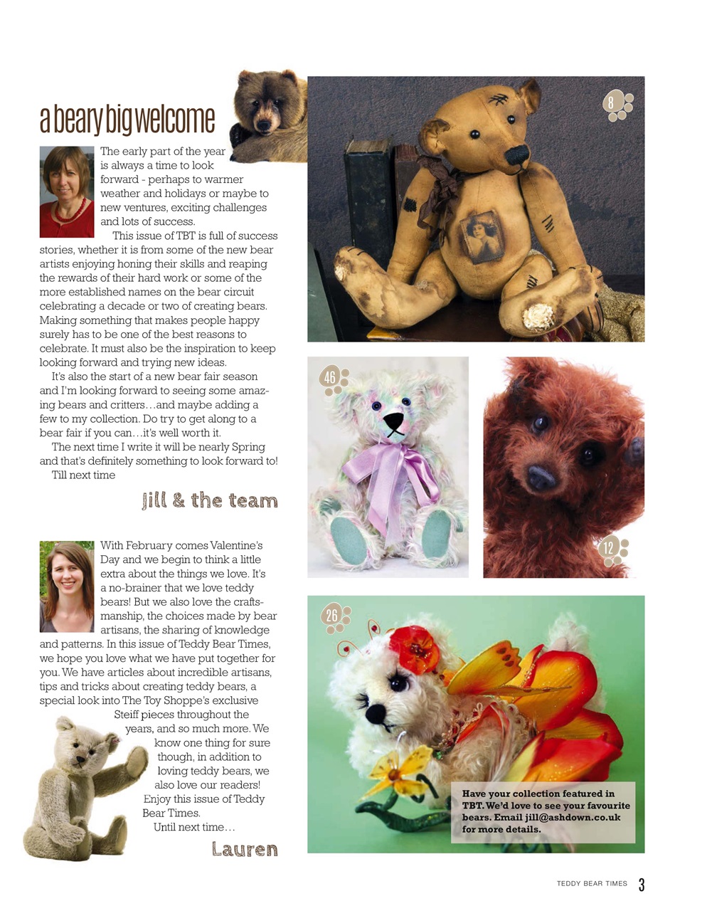 Teddy Bear Times Preview Pages