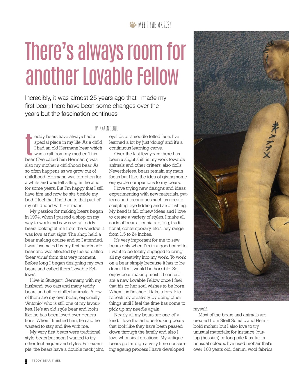 Teddy Bear Times Preview Pages