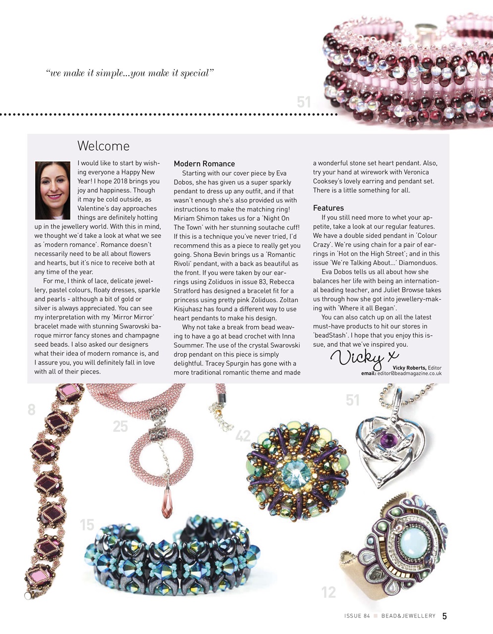 Bead & Jewellery Magazine Preview Pages