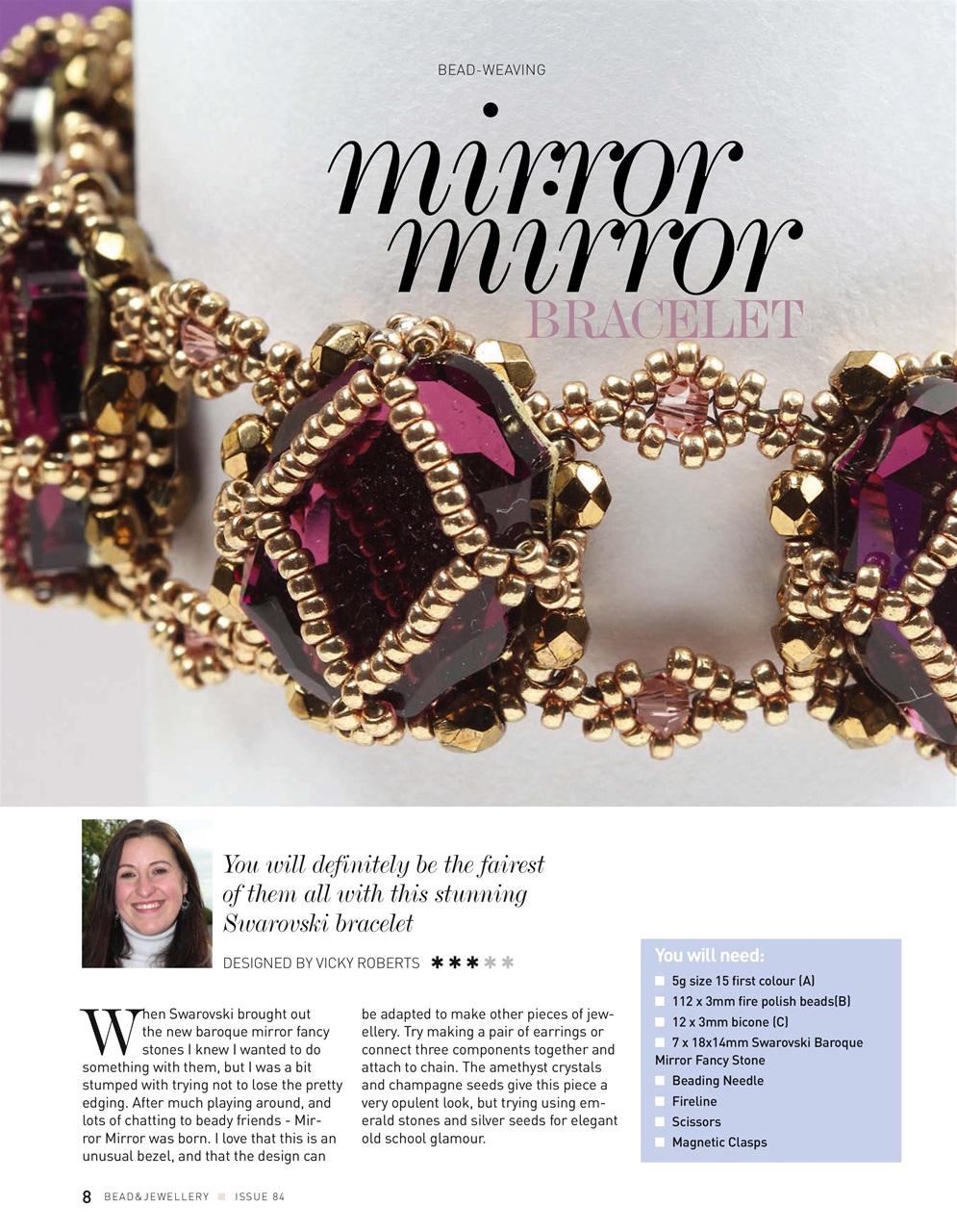 Bead & Jewellery Magazine Preview Pages