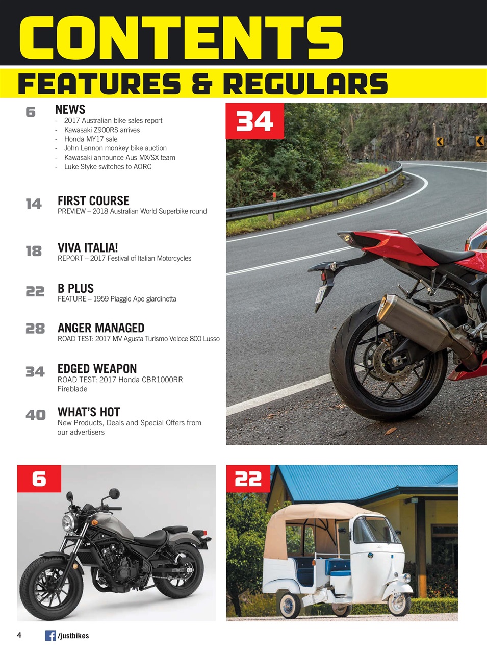 JUST BIKES Preview Pages