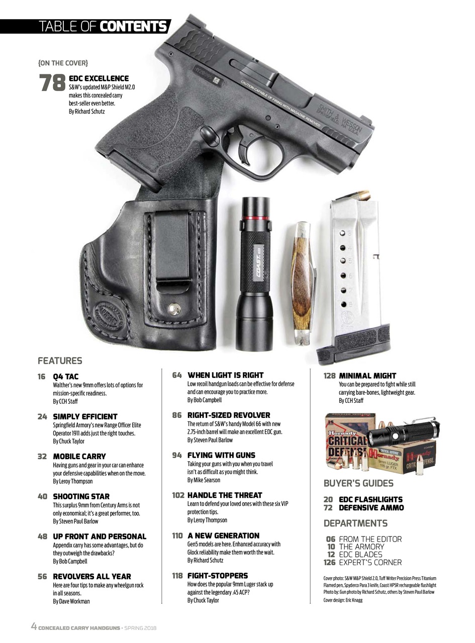Concealed Carry Handguns Preview Pages