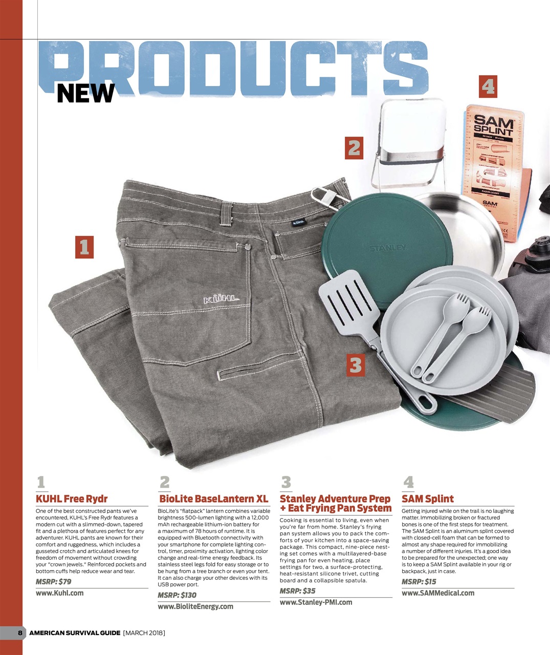 American Outdoor Guide: Boundless Preview Pages