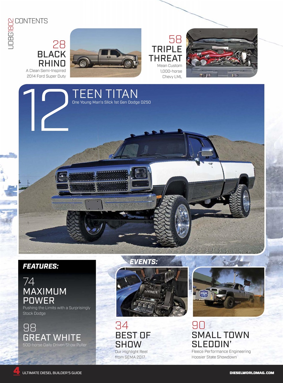 Ultimate Diesel Builders Guide Preview Pages