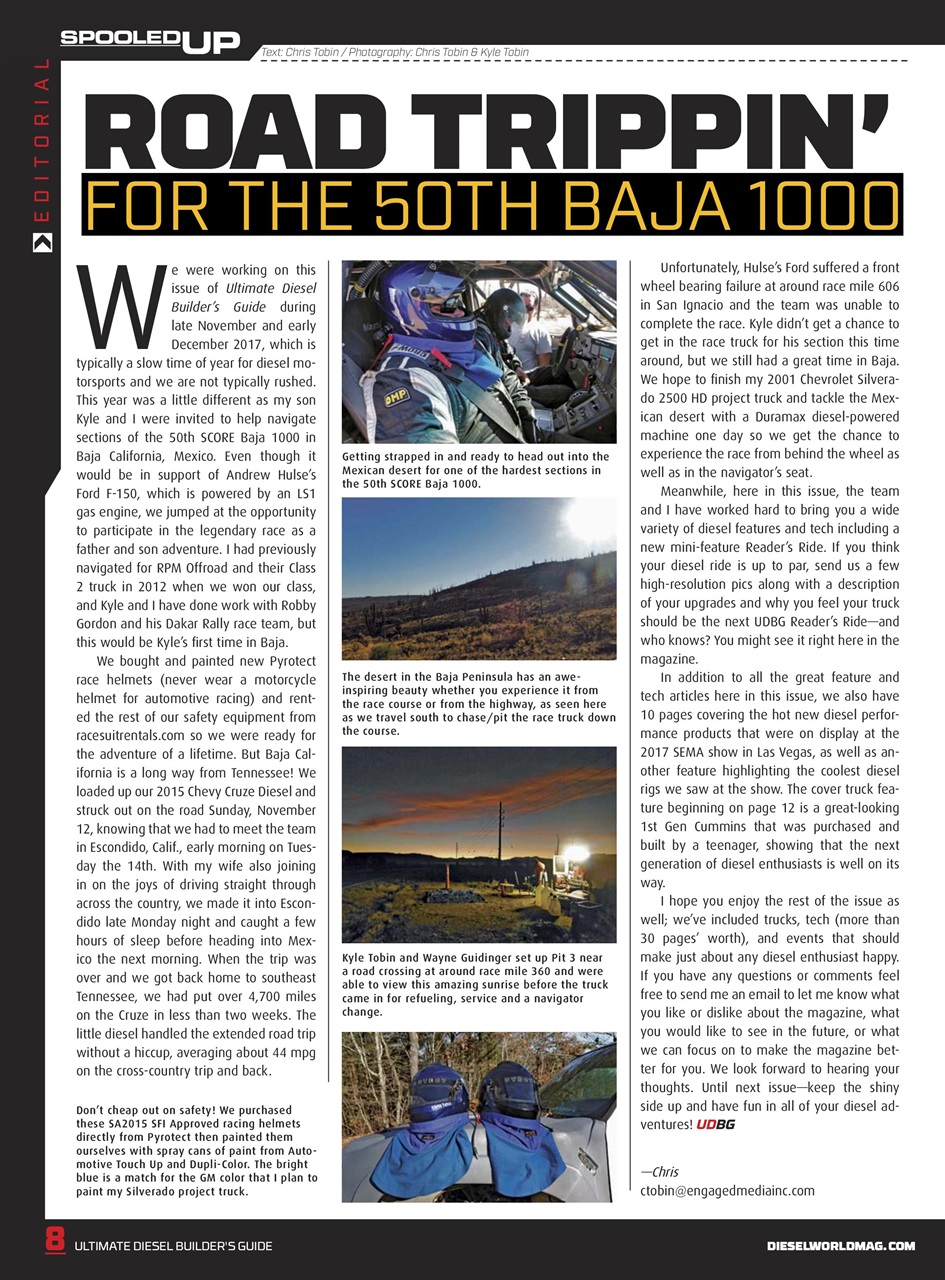 Ultimate Diesel Builders Guide Preview Pages