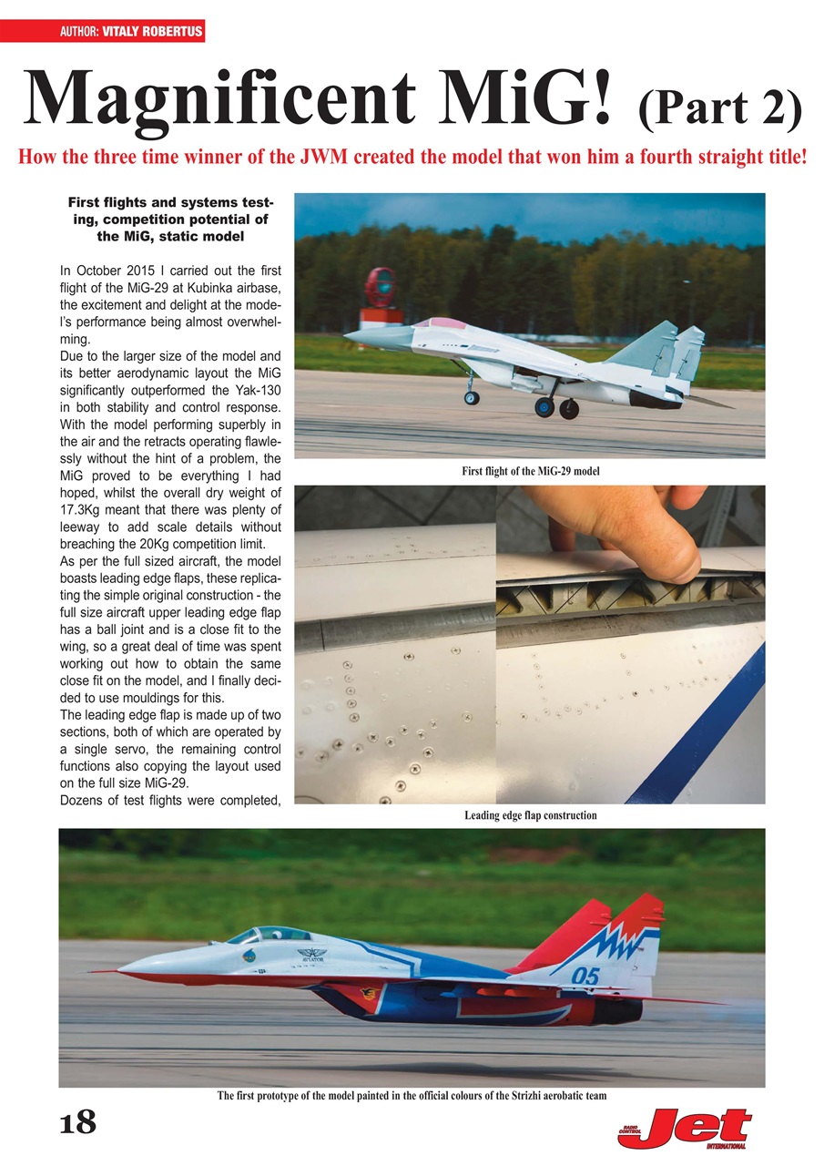 RC Jet International Preview Pages